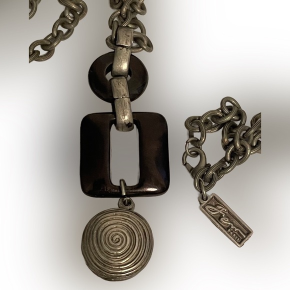 PARIS Necklace Designer Vintage Signed - Picture 2 of 4